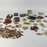 A collection of mainly 20th century coins,