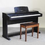 A Technics digital self-playing piano, 138cm,
