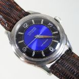 A 1960's Longines Wittnauer gentleman's steel cased wristwatch,
