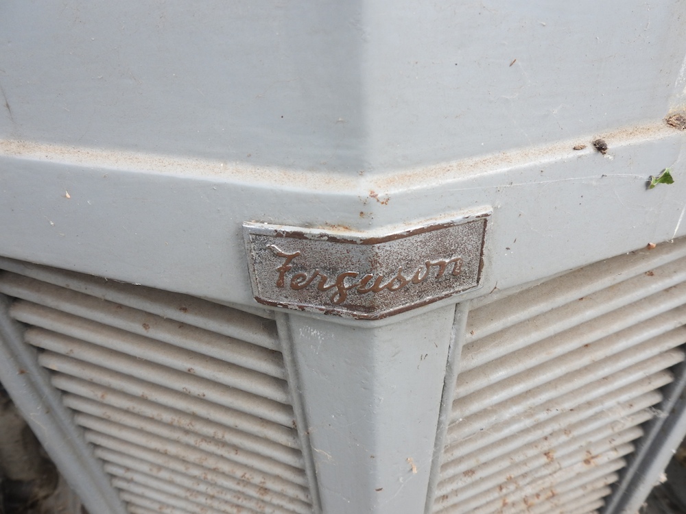 A barn find grey Ferguson TE20 tractor, circa 1949, registration TSV 837. No documents. - Image 7 of 36