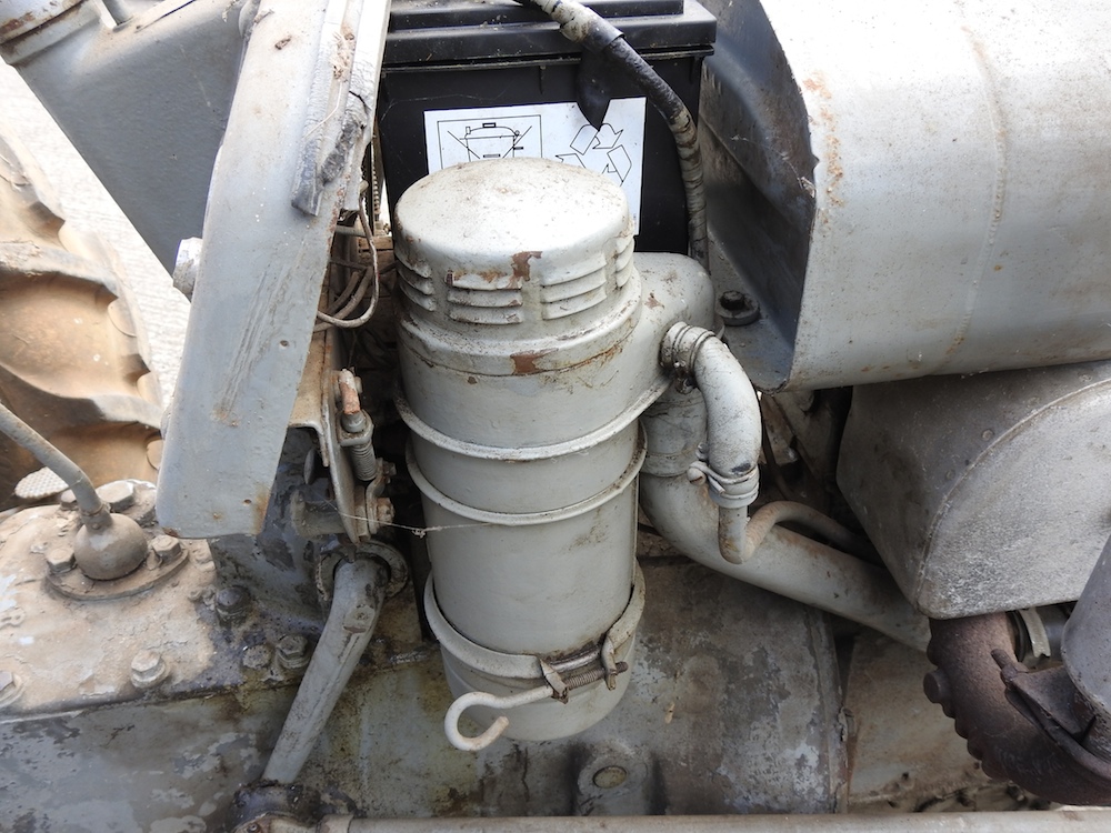 A barn find grey Ferguson TE20 tractor, circa 1949, registration TSV 837. No documents. - Image 21 of 36