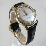 An Omega Seamaster vintage gentleman's automatic wristwatch, the signed dial with baton hours,