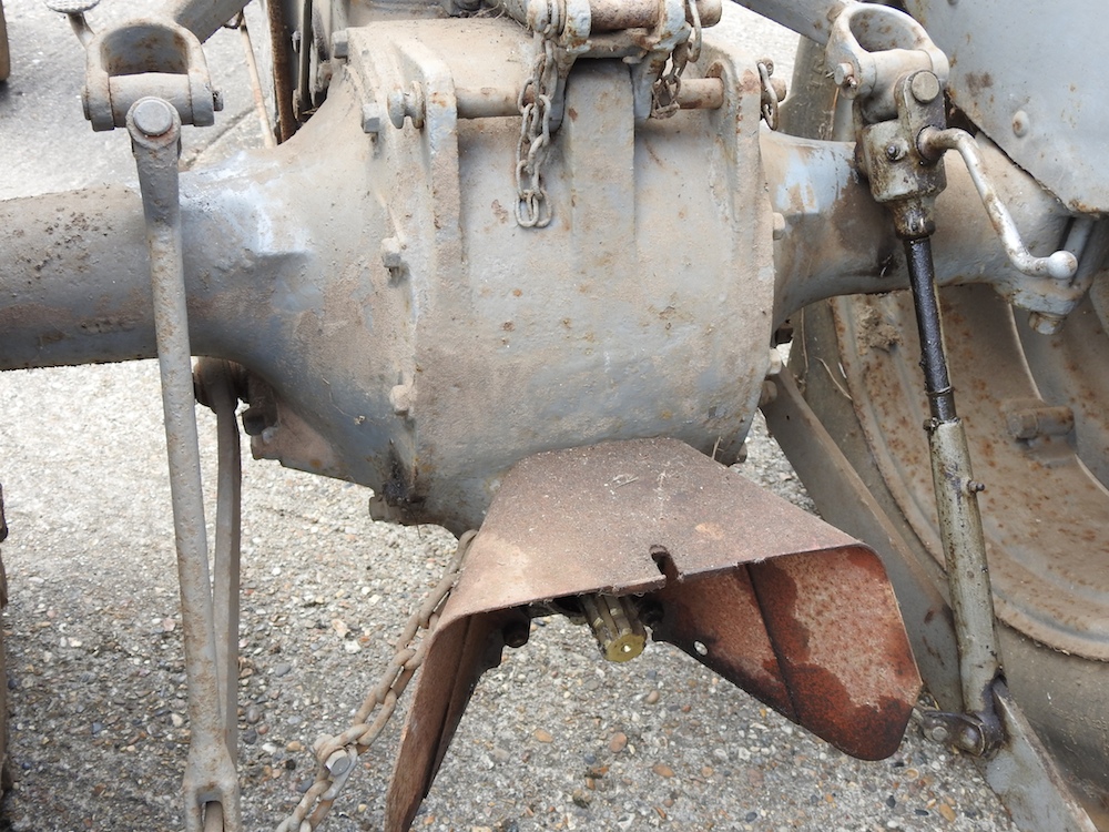 A barn find grey Ferguson TE20 tractor, circa 1949, registration TSV 837. No documents. - Image 29 of 36