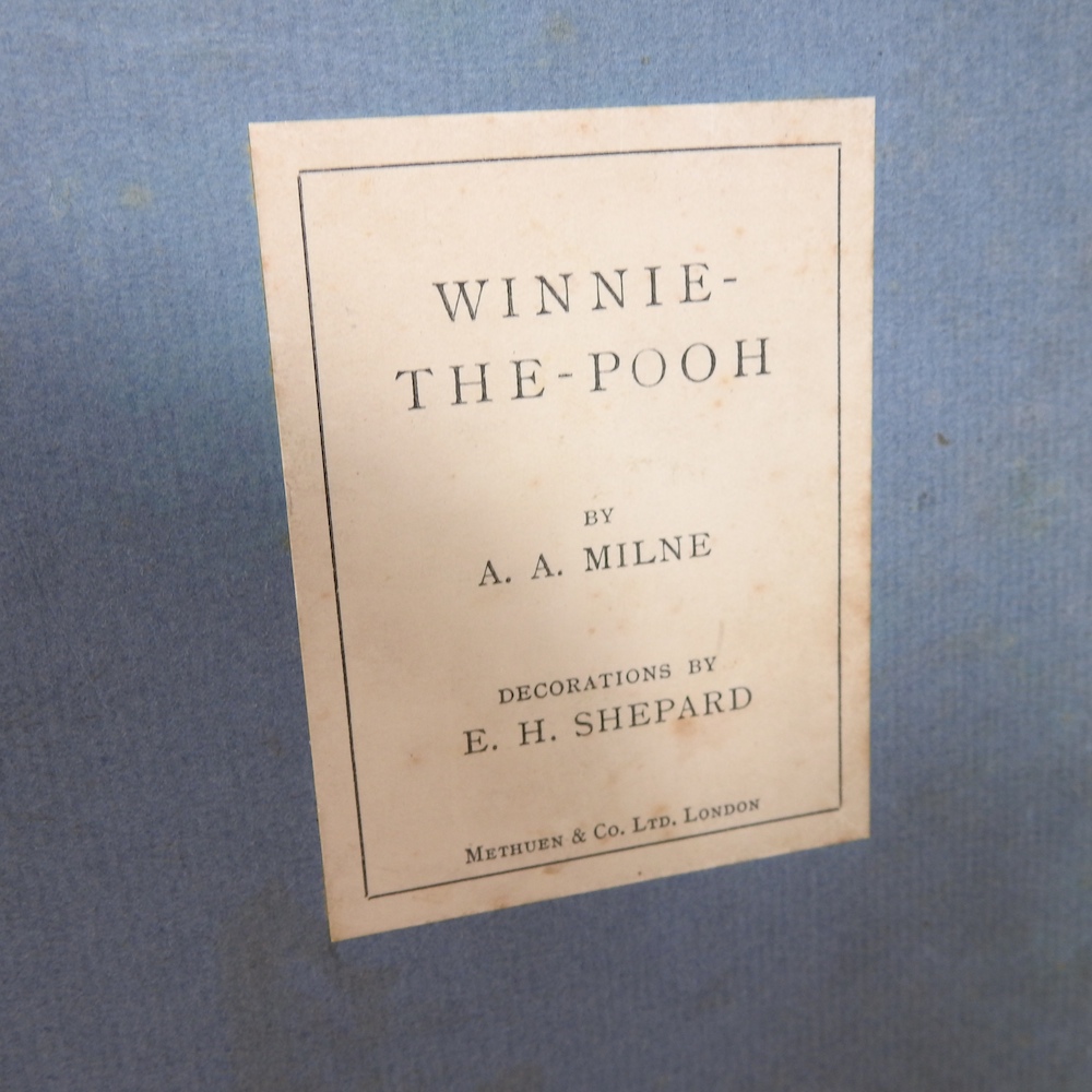 A first edition of Winnie The Pooh by A A Milne, with decorations by Ernest H Shepard, - Image 2 of 10