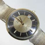 A 1960's Longines 10 carat gold filled Admiral gentleman's automatic wristwatch,