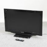 A Panasonic 36 inch television,