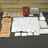 A collection of Victorian letters and receipts,