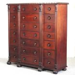 A Ralph Lauren chest of drawers, of large proportions,