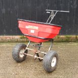 A garden spreader