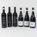 Three bottles of Balnaves, The Tally 2007 red wine,
