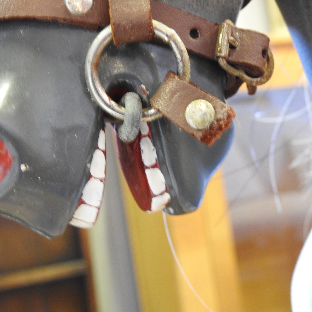 A small Haddon painted wooden rocking horse, - Image 18 of 19