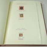 An album of Victorian and 20th century British stamps, to include Penny reds, circa 1850's,