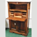 A modern Artcopi cherrywood secretaire cabinet,