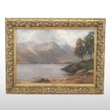 J Jerome Miller, 19th/20th century, Loch Lomond, signed, oil on board,