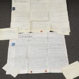 A collection of early 19th century indentures (6)