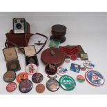 Selection of Various Items including 5 x small, advertising mirrors including Bovril, Granola