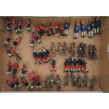 Selection of Various Models of Indian Soldiers various makers, all of Indian troops. All part