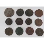 Quantity of Various Roman Coins consisting 4 x Victorinus AD 268-270 ... Marius AD 268 ...