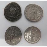 Selection of Silver Philip I Roman Coins Philip I AD 244-249. All with the crowned head of Philip I.