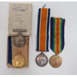 Two Various WW1 Medal Pairs consisting silver War medal and Victory named ‚'440355 A. S. Sjt. J