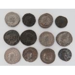 Good Selection of Roman Coins Including Silver Examples consisting silver Philip I AD 244-249 ...