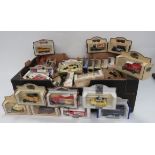 Quantity of Days Gone Model Vans and Cars produced by Lledo, complete in maker‚' boxes. Including