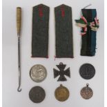 Selection of Various German Items including 1916 steel coin for giving gold to the state ... 1870/71