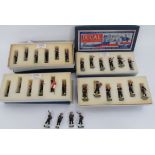Selection of Ducal Boxed Naval Figures consisting boxed set of 6 Band members ... Boxed set of 6