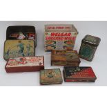 Good Selection of WW2/Post War Packaging including ‚'Price‚' Dragon Candles‚' card box ... ‚'Players