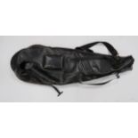 Special Forces SBS Waterproof Gun Bag black waterproof bag with top waterseal zip. Rear of bag