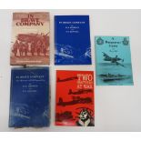 158 Squadron History Books consisting 2 x In Brave Company by Chorley & Benwell. Blue covers ...