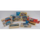 Ten Various Corgi Classics USA Coaches all in makers‚Äô boxes including 54010 Chicago motor