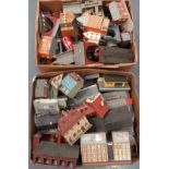 Large Quantity of Railway Accessories including various buildings ... Bridges and trackside items.