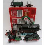 Selection of GN3 Large Scale Trains and Rolling Stock including part boxed set consisting steam