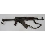 Deactivated Eastern Bloc Contract AK47 Assault Carbine 7.62 mm, 17 inch, grey parkerised barrel with