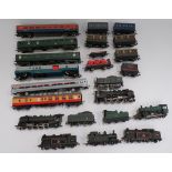 Selection of 00 Gauge Trains and Rolling Stock including 2 x locomotive British Railways 69567 ...