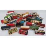 Selection of Matchbox - Super Kings Buses with Advertising various livery advertising including