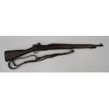 Deactivated M1903 Springfield Rifle by Remington .30 cal, 24 inch, grey parkerised barrel with front