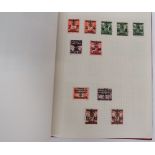 German Occupied Territory Stamps varied selection of over stamped stamps including Czech ...