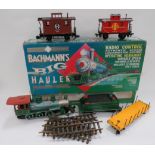 Selection of GN3 Gauge Trains, Carriages and Track produced by Lehmann. Including LGB 3 Santa Fe