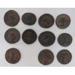 Selection of Roman Coins including 8 x Probus AD 276-282 , various mints ... Silver Florianus AD 276