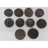 Selection of Roman Coins consisting 5 x Licinius I AD 308-324. Various reverses ... 3 x Lininius