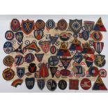 Good Selection of American Formation Badges embroidery examples include 3rd Armoured ... 4th