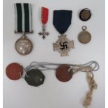Royal Naval Reserve Long Service and Good Conduct Medal George VI example named ‚'10411 B W