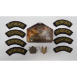 Small Selection of Border Regiment Items