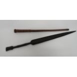 19th Century African Wooden Sword