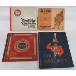 Four Various Imperial German & Interwar Cigarette Card Albums