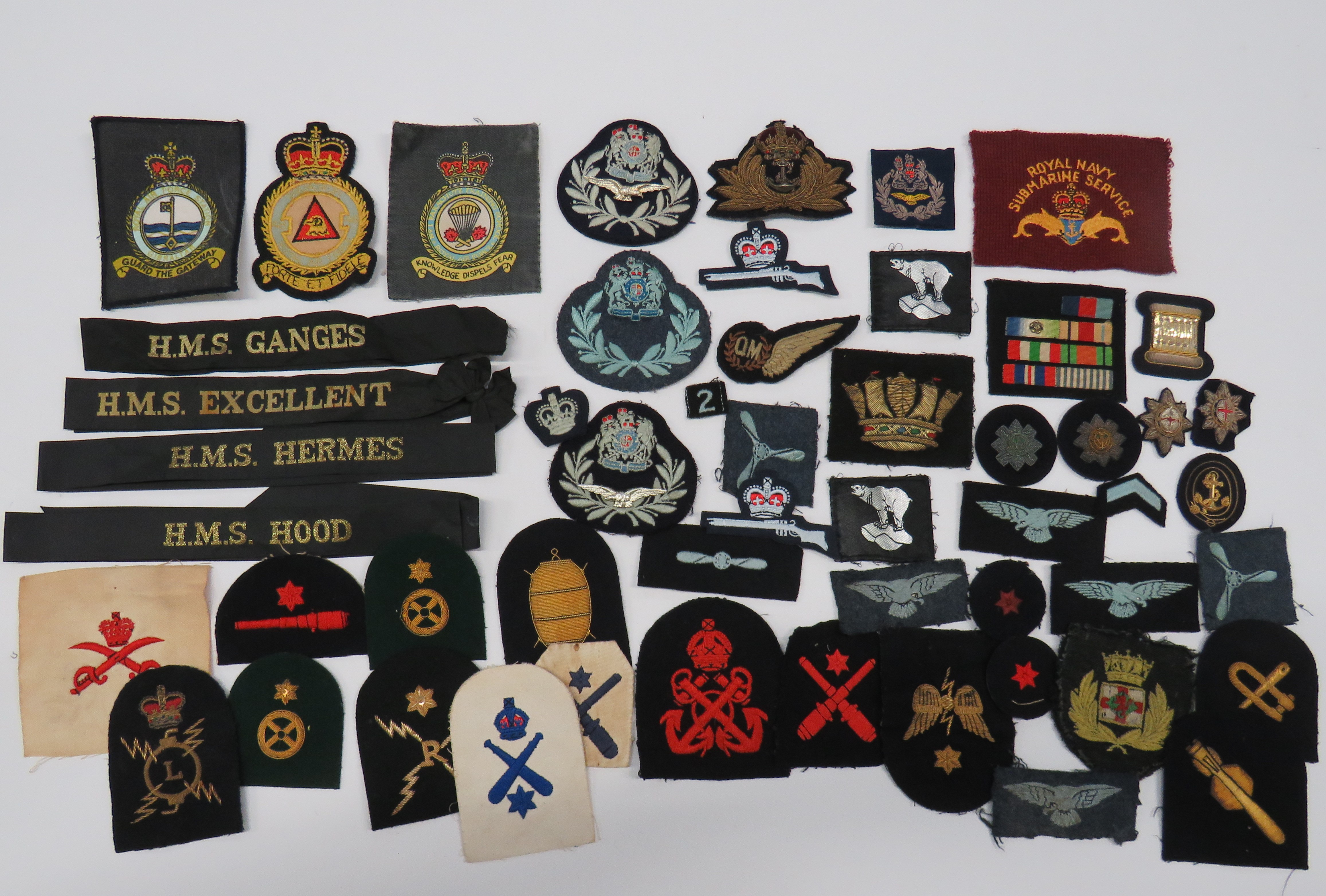 Varied Selection of Cloth Badges