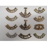 Small Selection of Dorset Shoulder Titles