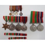 Two WW2 Medal Sets